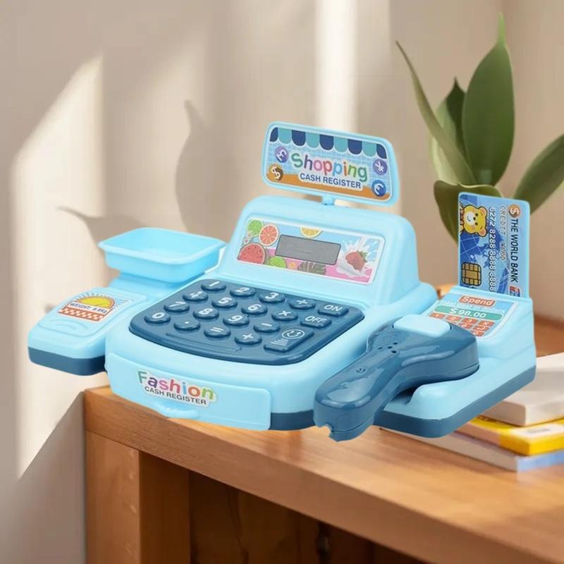 1Set Supermarket Cashier Elect - огляд і ціна Toy Cash Register