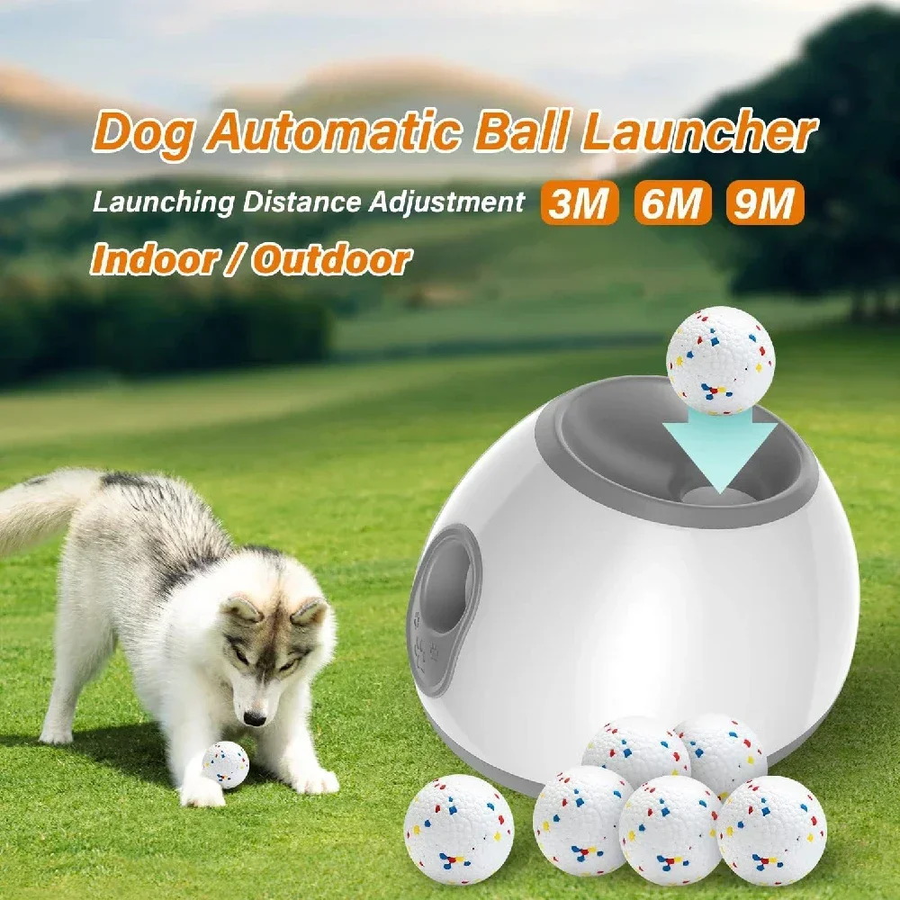 Mini Automatic Pet Tennis Thro - огляд і ціна Catapult Launcher Toy