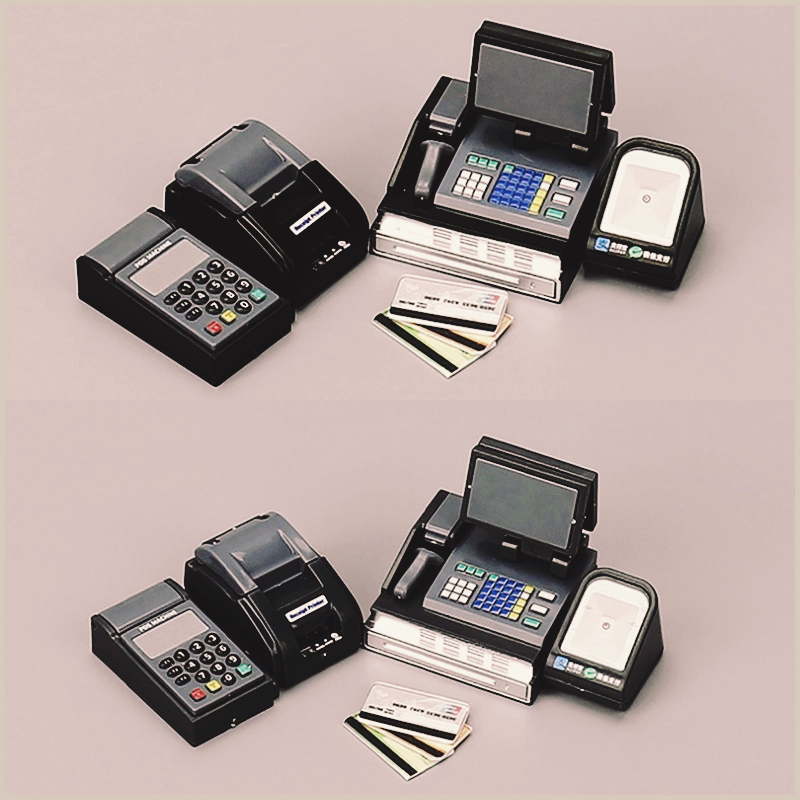 1Set Mini Cash Register Card M - огляд і ціна Toy Cash Register