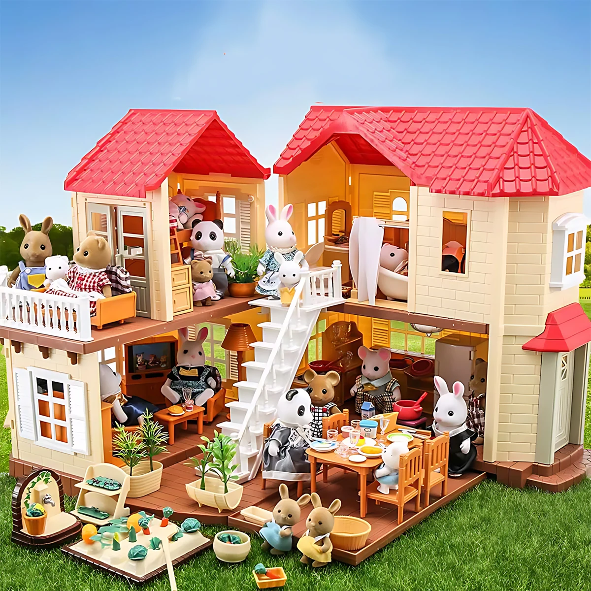 Miniature Furniture 1:12 Dollh - огляд і ціна Kids Toys Kitchen Set