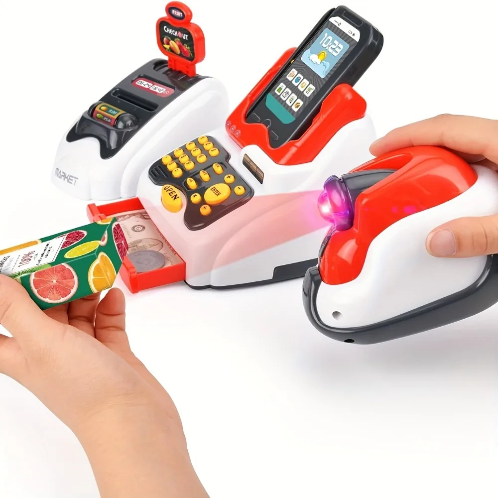 33PCS Toy Cash Register for Ki - огляд і ціна Toy Cash Register